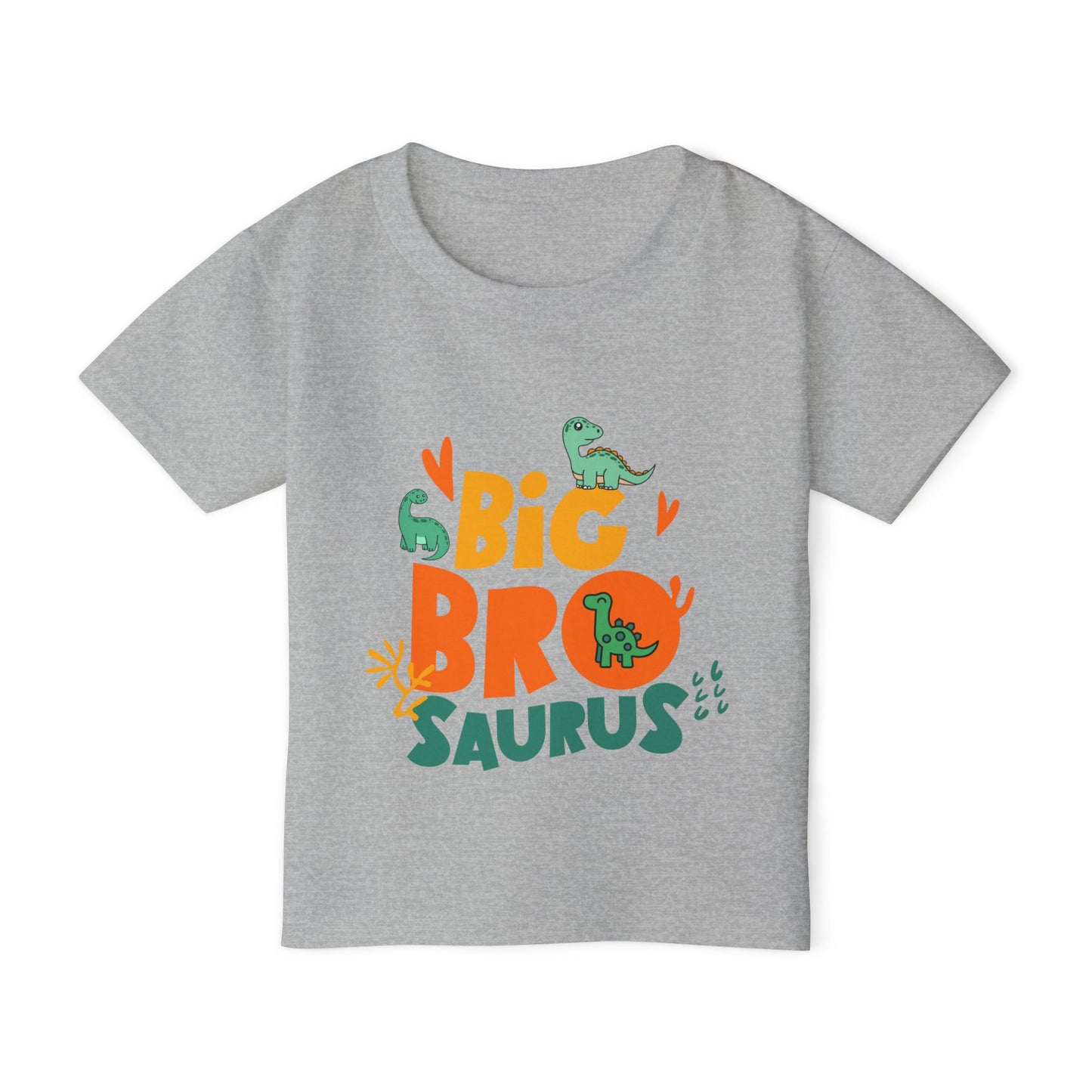 Big Brother Saurus T-Shirt Big Bro T-Shirt Dinasours Big Brother Heavy Cotton™ Toddler T-shirt