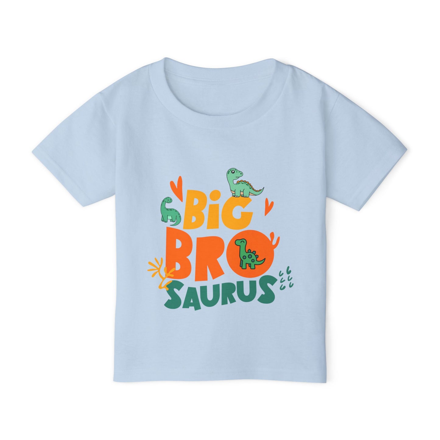 Big Brother Saurus T-Shirt Big Bro T-Shirt Dinasours Big Brother Heavy Cotton™ Toddler T-shirt