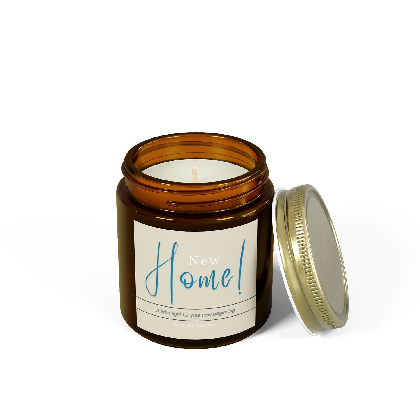 Scented Candles, Coconut Apricot Wax (4oz, 9oz)