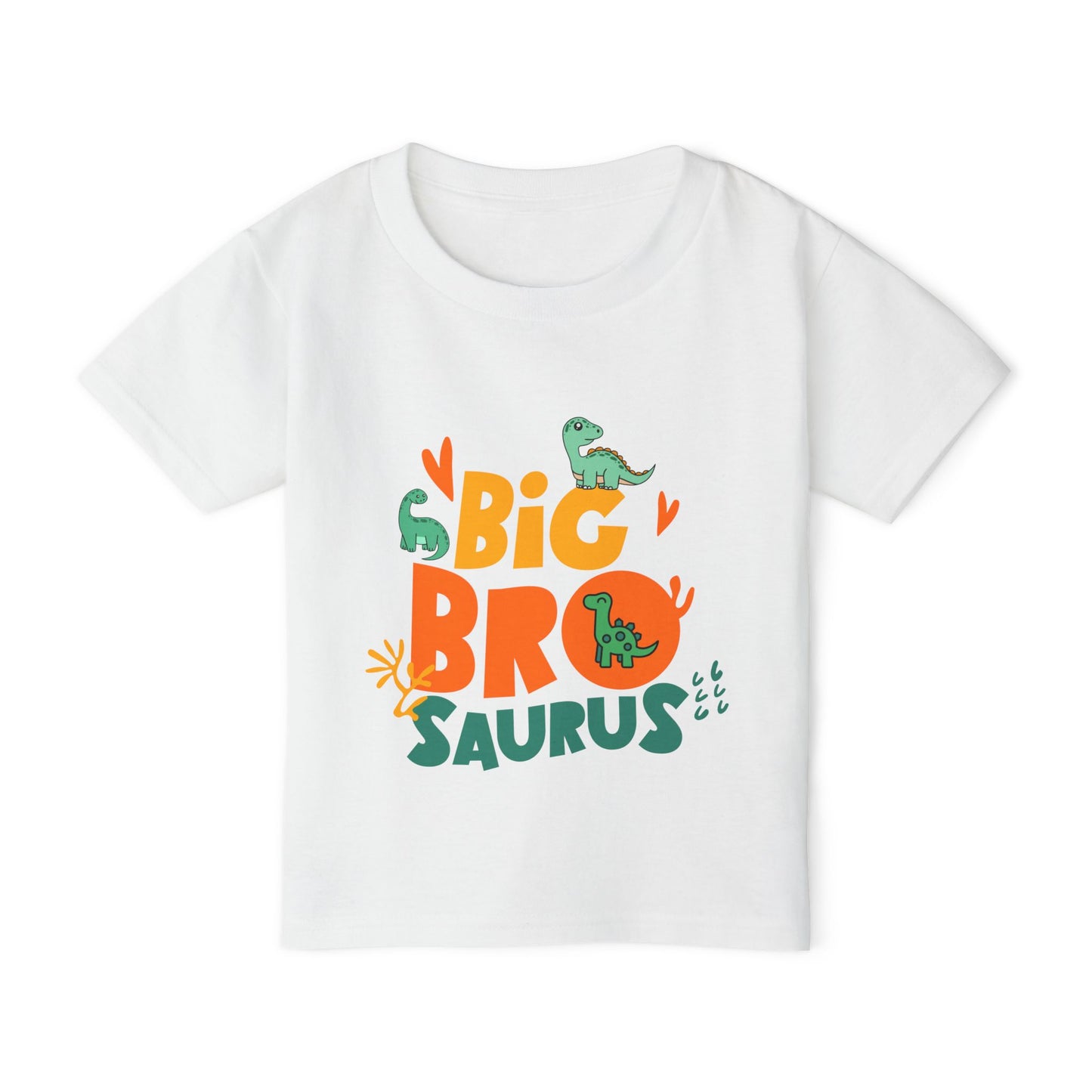 Big Brother Saurus T-Shirt Big Bro T-Shirt Dinasours Big Brother Heavy Cotton™ Toddler T-shirt