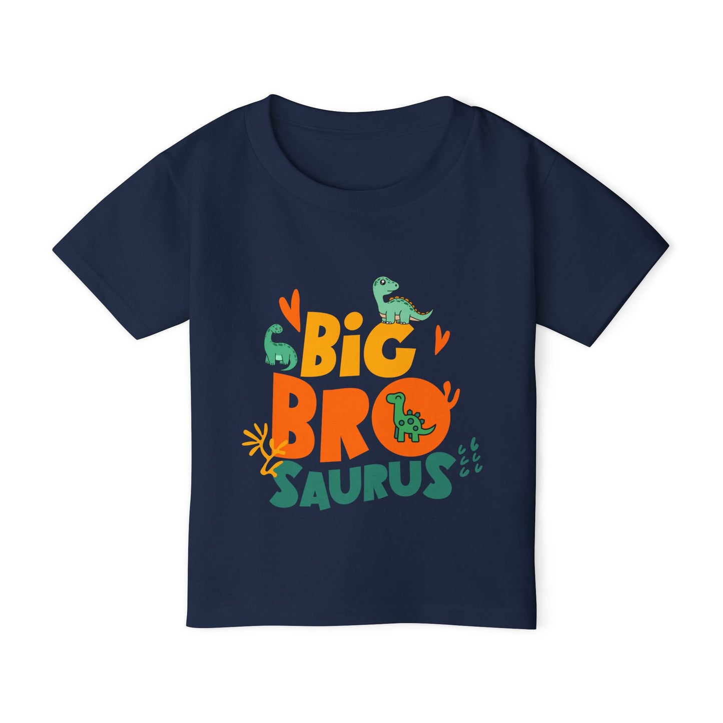 Big Brother Saurus T-Shirt Big Bro T-Shirt Dinasours Big Brother Heavy Cotton™ Toddler T-shirt